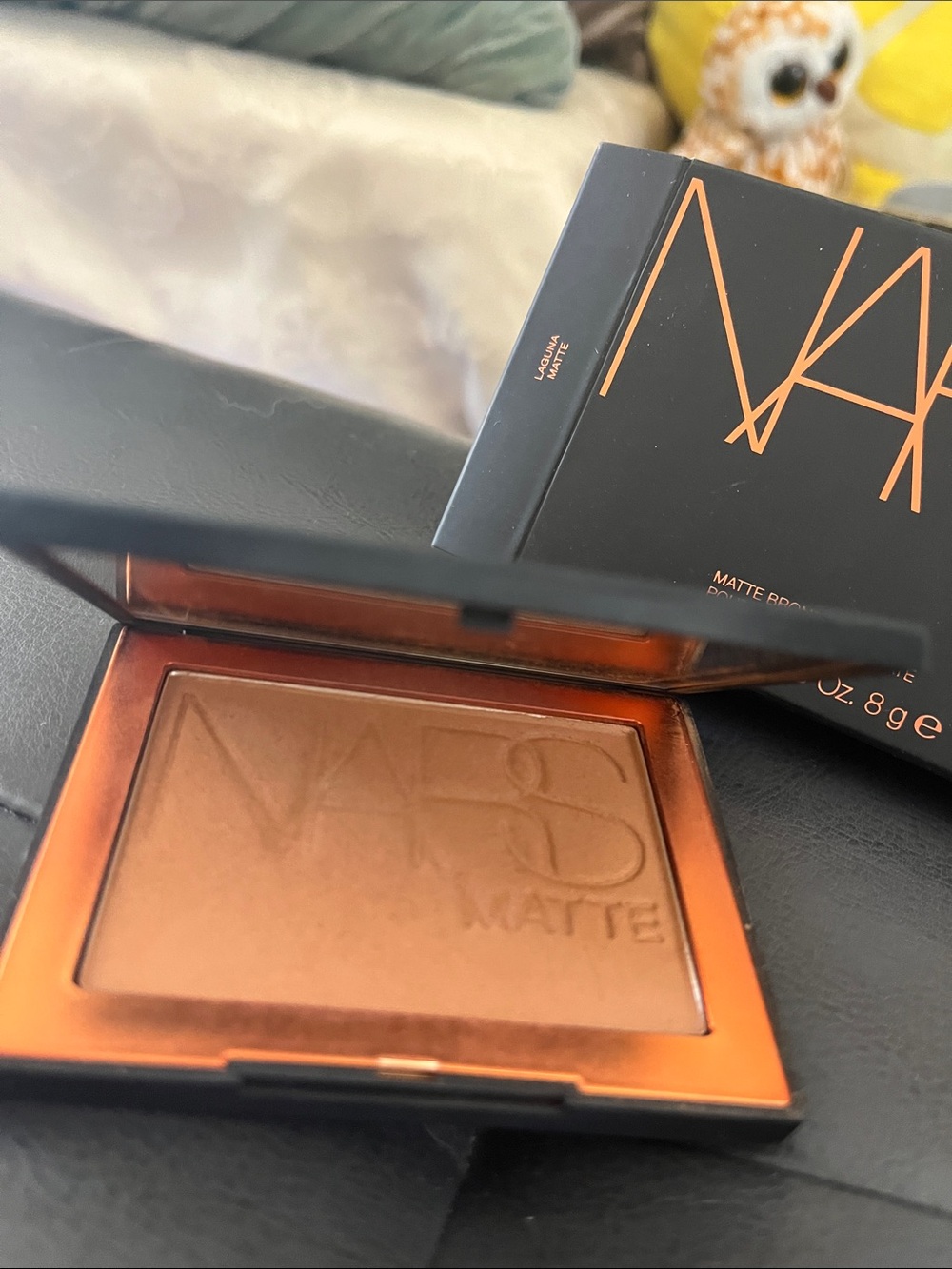NARS Matte Bronzer Compact — Warm Tan Bronze Laguna Matte full-size